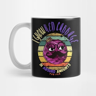 I Grow Red Cabbage In Absurd Amounts For Fun. Mug